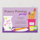 Search for pottery painting invitations For kids