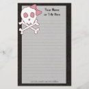 Search for skull stationery paper Skull and crossbones