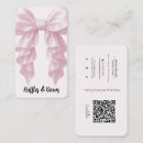 Search for bow business cards Classy