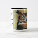 Search for horned owl coffee mugs Great