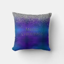 Search for blue and silver christmas cushions Glitter