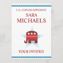 Search for democratic party invitations Red