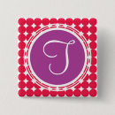 Search for polka dot monogram badges Dots