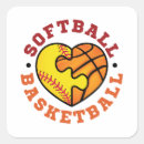 Search for basketball heart stickers Women
