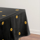 Search for gold polka dots tablecloths Elegant