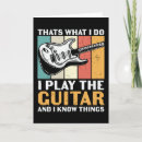 Search for rock music cards Guitar player