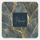 Search for leaf design stickers Gold