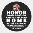 Search for native american stickers Flag