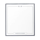 Search for initial notepads Blue