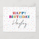 Search for happy birthday name postcards Colourful