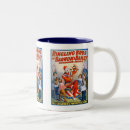 Search for vintage circus mugs Clown