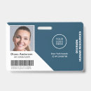 Search for barcode id badges Business personnel staff employee
