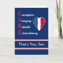 Search for patriotic heart cards Red white and blue