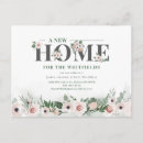 Search for new home postcards Floral