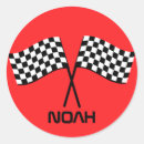 Search for racing flags stickers Black and white