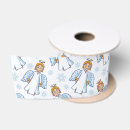 Search for blue and white ribbon Satin