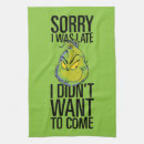 Search for the grinch tea towels Retro vintage classic grinch