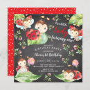 Search for ladybug birthday invitations Little lady