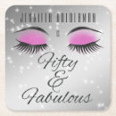 Search for fabulous 50th birthday party coasters Modern