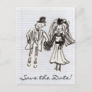 Search for funny cartoon save the dates Groom