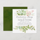 Search for elegant garden party graduation invitations announcements Botanical
