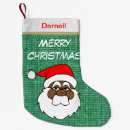 Search for black santa claus christmas stockings Xmas