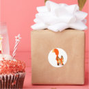 Search for cute cartoon fox stickers Kawaii