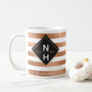 Search for copper and white mugs Modern