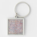 Search for road maps key rings Relief