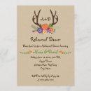 Search for deer rehearsal dinner invitations Antlers