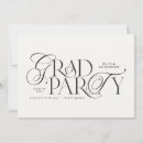 Search for black and white graduation invitations Minimal