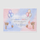 Search for gender reveal tissue paper Baby