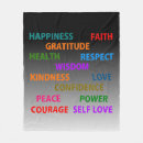 Search for positivity blankets Colourful