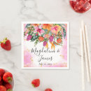 Search for pink orange napkins Colourful
