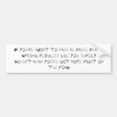 Search for cause bumper stickers Funny