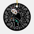 Search for sugar skull christmas tree decorations Cat