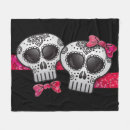 Search for day of the dead blankets Dia de los muertos