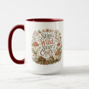 Search for wild mushroom mugs Botanical