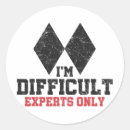 Search for funny skier stickers Alpine