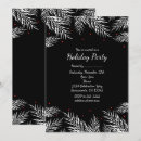 Search for black and white tree christmas invitations Winter