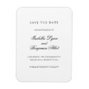 Search for elegant save the date magnets Non photo