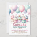 Search for cupcake decorating birthday invitations Cooking