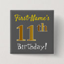 Search for 11th birthday badges 11 years old