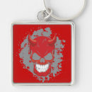 Search for demon skull key rings Skeleton