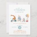 Search for animal train birthday invitations Giraffe