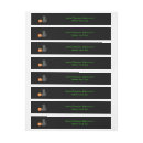 Search for green eyes return address labels Spooky