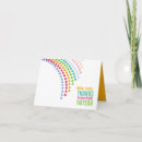 Search for rainbow thank you cards Girly