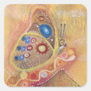 Search for abstract butterfly stickers Yellow