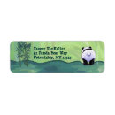 Search for panda bear return address labels Animals