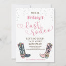 Search for rodeo party invitations Last ride